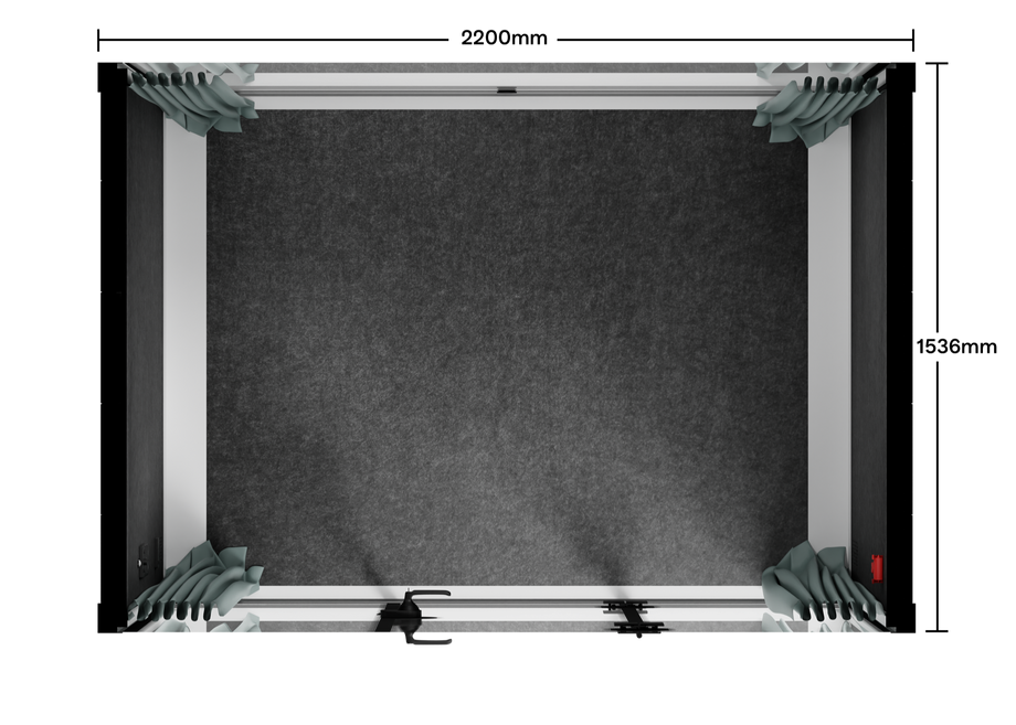 Soundproof Prayer BoothWhite