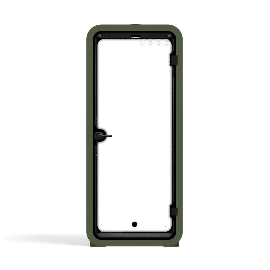 Cápsula Quell DoblarGreen / Dark Grey / No Furniture