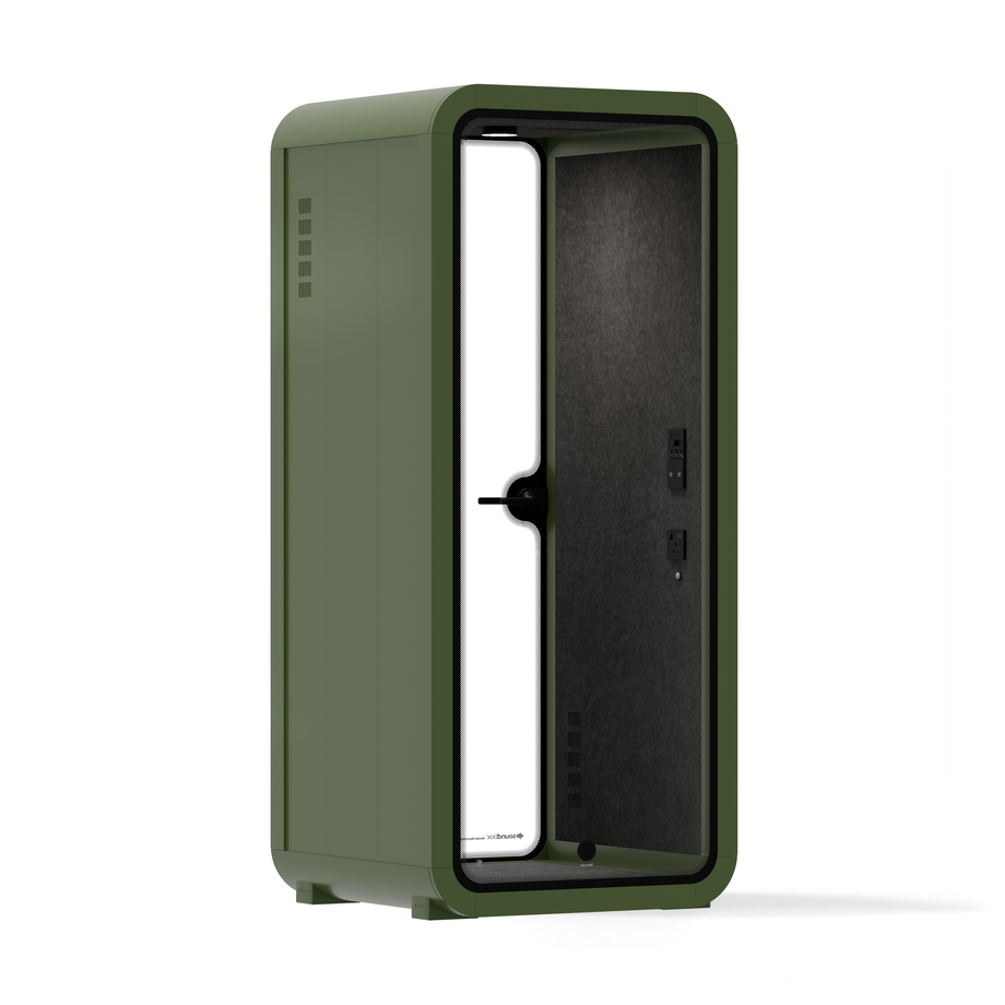 Cápsula Quell DoblarGreen / Dark Grey / No Furniture