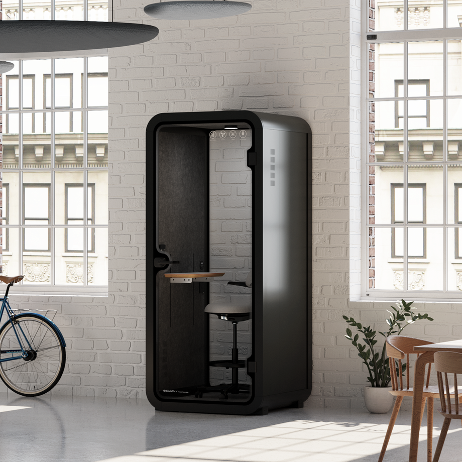 Cápsula Quell DoblarCharcoal / Dark Grey / With Furniture