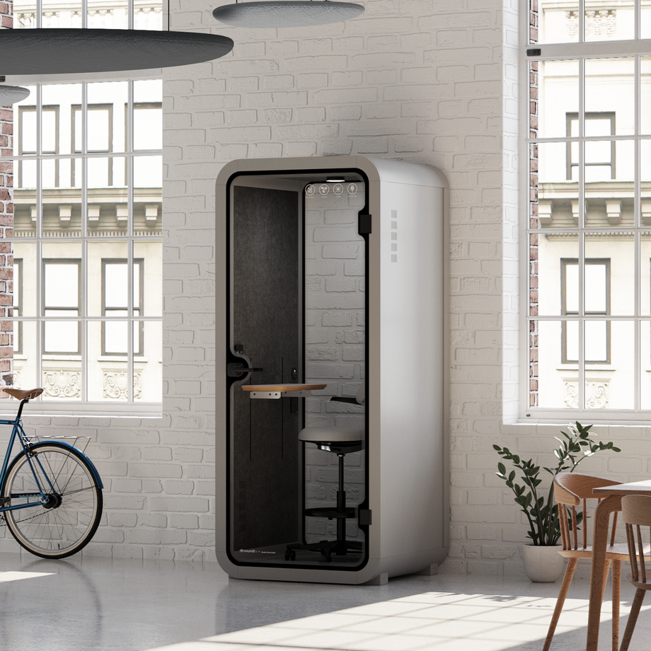 Cápsula Quell DoblarLight Grey / Dark Grey / With Furniture