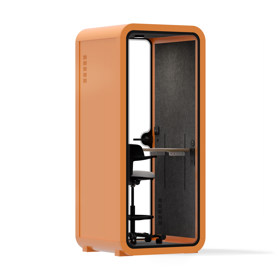 Cápsula Quell DoblarOrange / Dark Grey / With Furniture