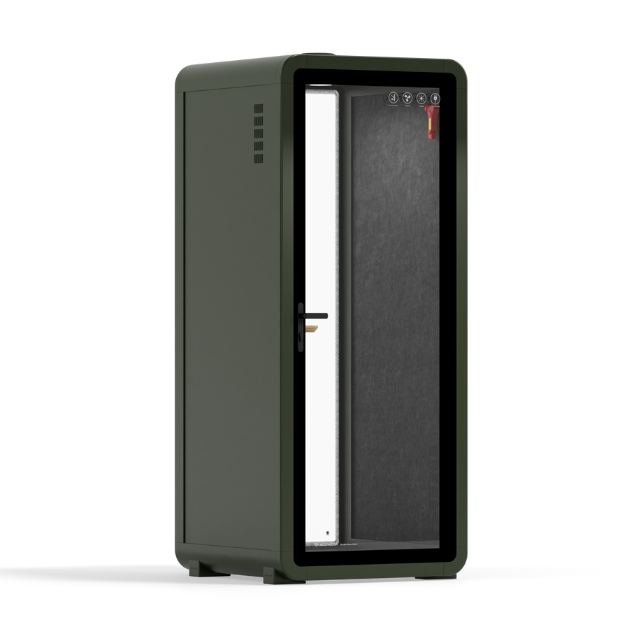 Quell - Flex - colega de trabalho - soloDark Green / Dark Grey / No Furniture