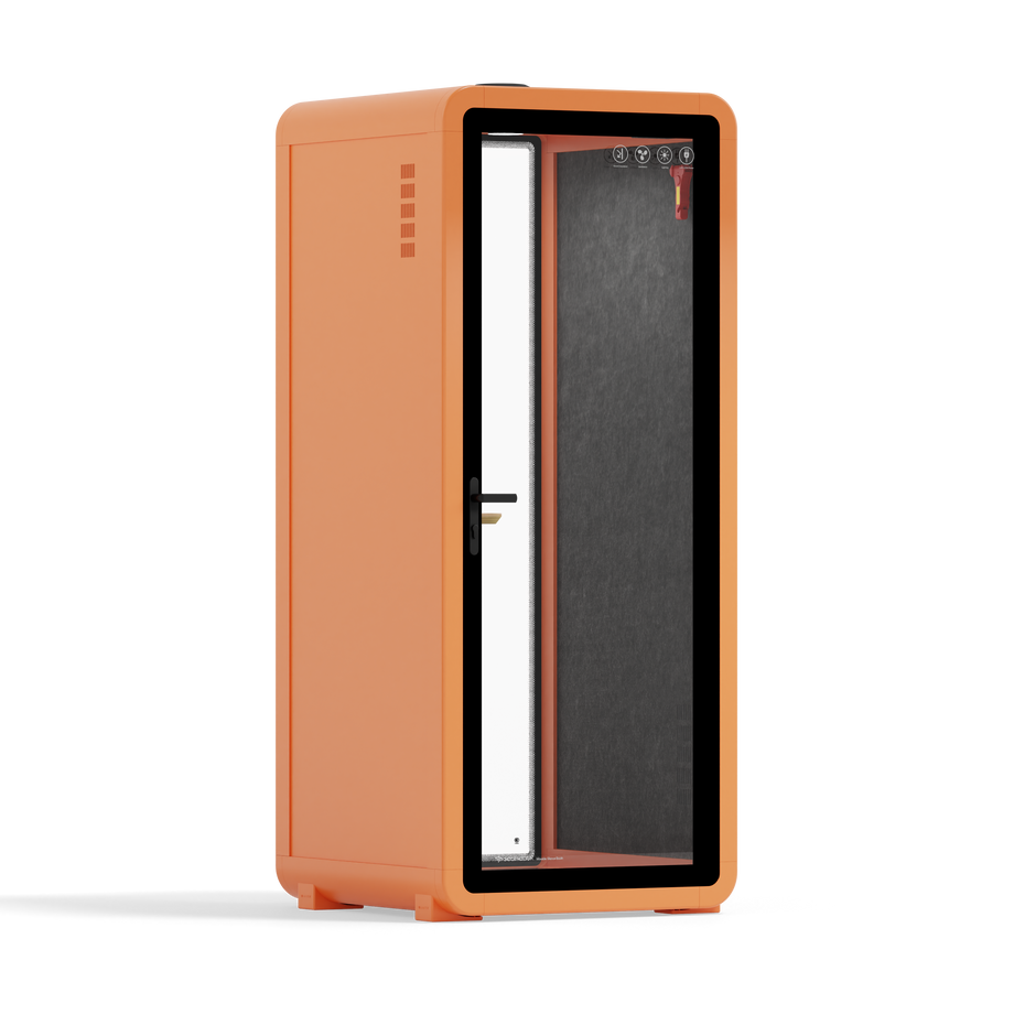 Quell - Flex - colega de trabalho - soloOrange / Dark Grey / No Furniture