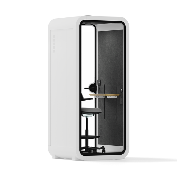Kapsure biurowe Quell PrzewódWhite / Dark Grey / With Furniture