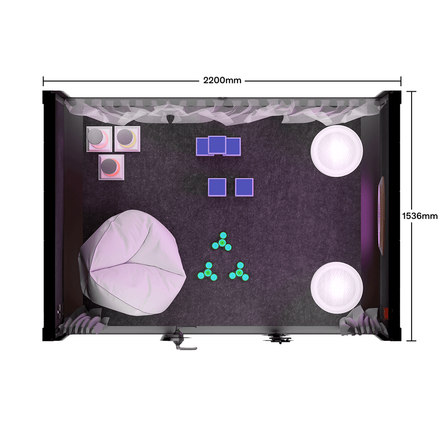 Sensory BoothBlack