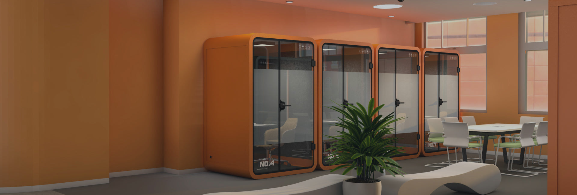 Quell Workspace acoustic pod