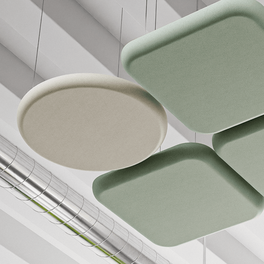 Acoustic Wall PanelTeal / Round / 60cm by 60cm