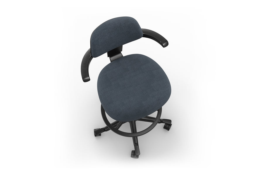 Tabouret de tulipeDark Grey