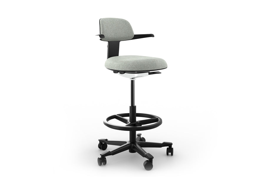 Tabouret de tulipeLight grey