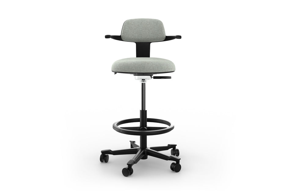 Tabouret de tulipeLight grey
