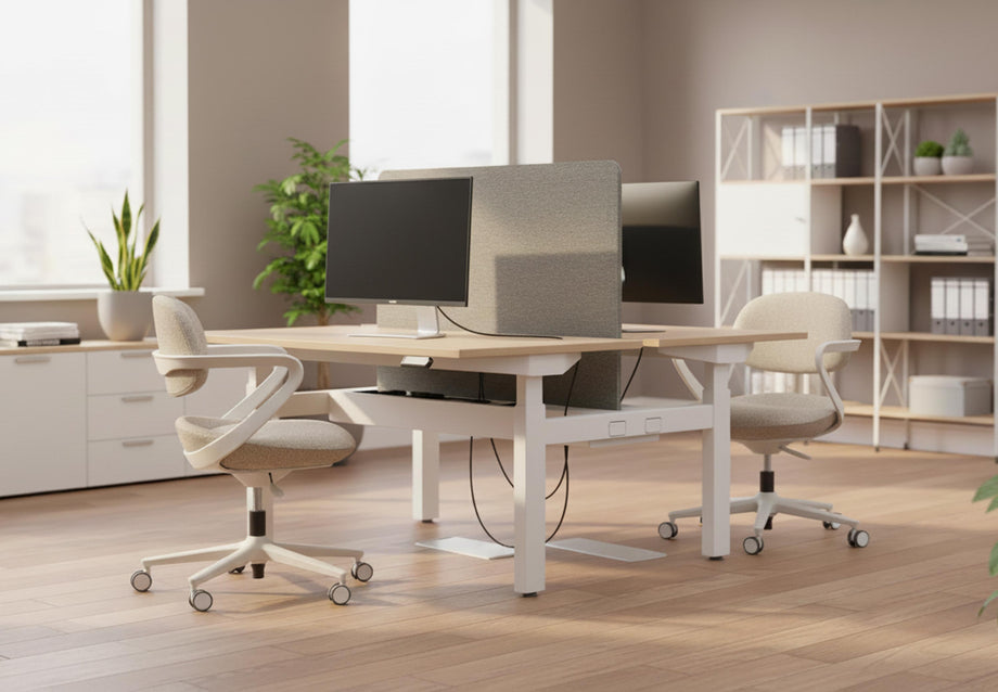 Vivo UpMatte White / Dark Wood / Sage Green