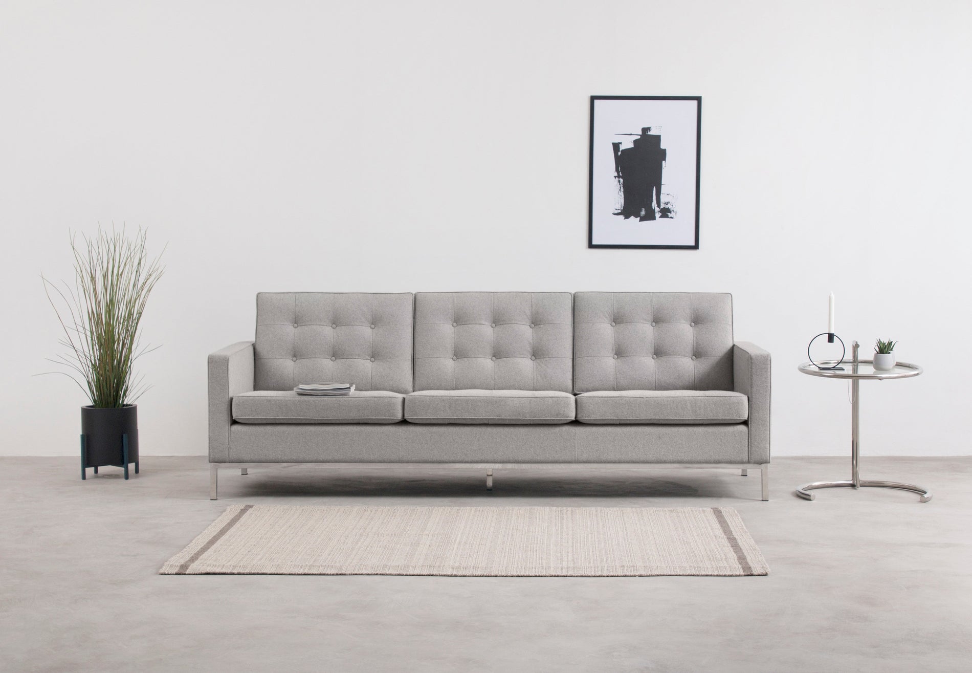FlorenceLight Gray Wool