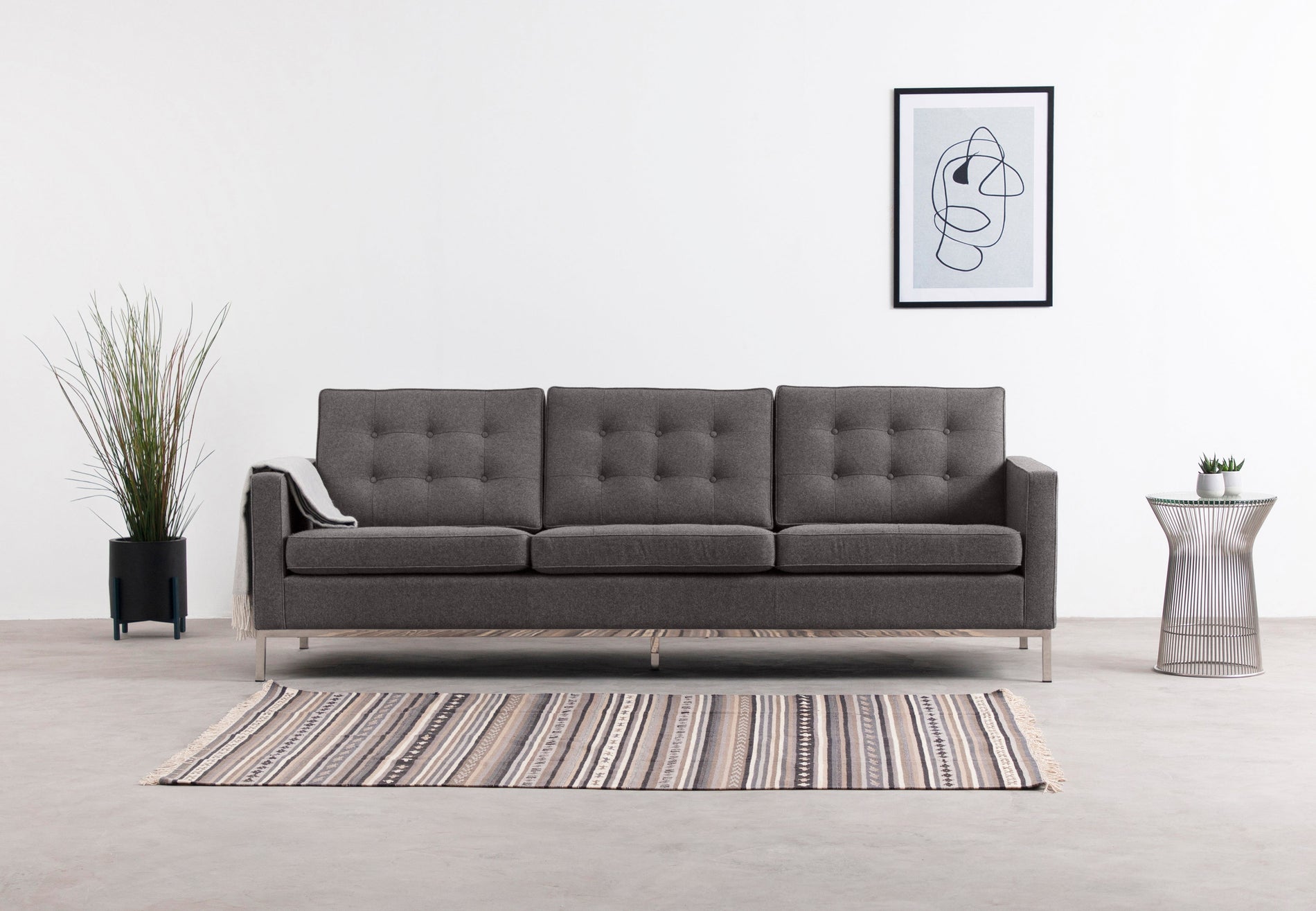FlorenceDark Gray Wool