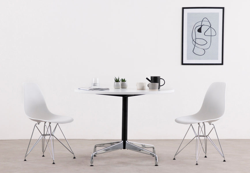 ElementElement - Round Element Table, White