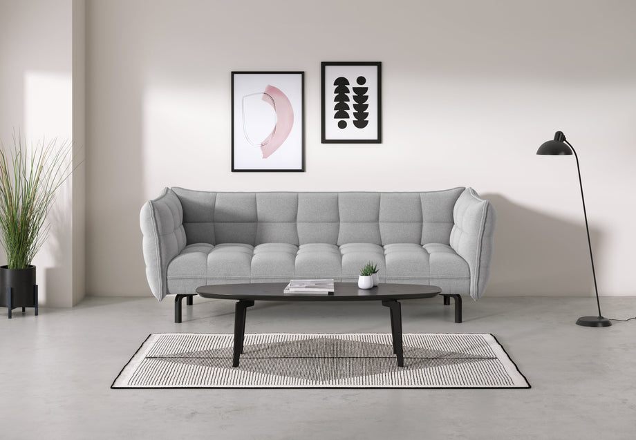 Nils Coffee TableNils Coffee Table - Nils Oval Coffee Table, Black, Large