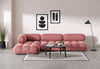 Bellini Sectional - Blush Pink Velvet - Image 9