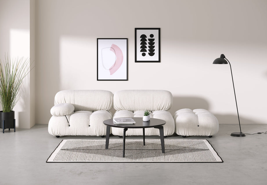 Sofá BelliniWhite Boucle