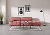 Bellini Sofa - Blush Pink Velvet - Image 9