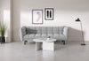 Olivia - Olivia - Olivia Coffee Table, Round, White Marble - Image 9