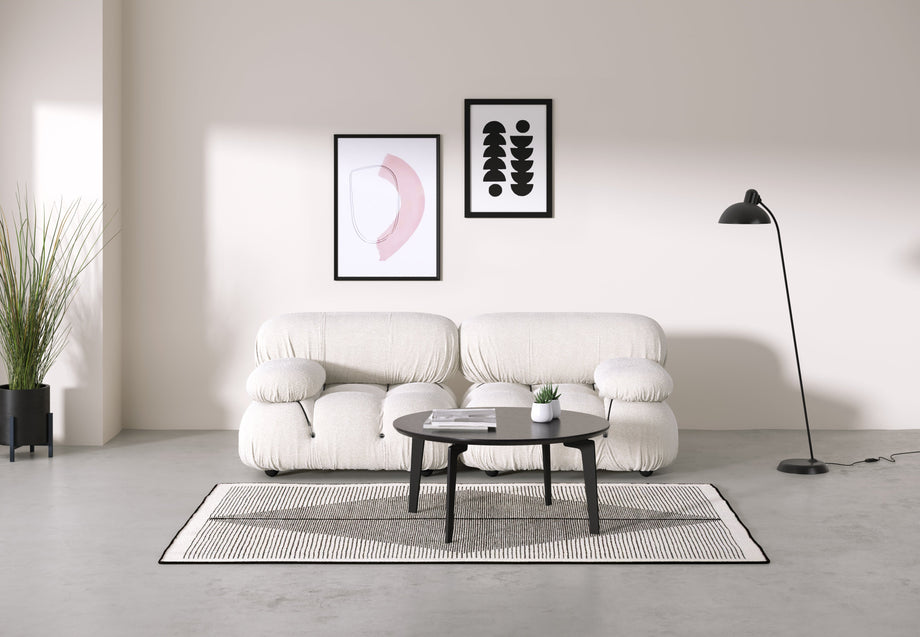 Sofá BelliniWhite Boucle