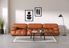 Bellini Sofa - Tan Premium Leather - Image 9