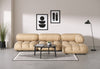 Bellini Sectional - Ecru Velvet - Image 9