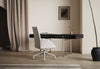 Mies - Mies - Mies Desk Chair, Light Gray Brushed Weave - Image 8