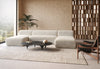 Iona - Iona - Iona Sectional, Right Chaise, White Long Hair Sherpa - Image 8