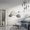 Soundproofing panels for walls – pebble-inspired acoustic panels for contemporary office interiors