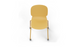 Aarhus Wheelie Chair by Quell Design — contemporary office chair with moulded polypropylene shell in a ginger finish, mounted on a set of smooth-glide swivel castors and a black powder-coated steel base. Ideal for dynamic work environments, home offices or collaborative spaces offering mobility, ergonomic comfort and Scandinavian minimalist style.