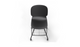Aarhus Eiffel Chair V2 by Quell Design — a task/education chair in classic black with a contoured moulded polypropylene seat, smooth-rolling four-wheel base and metal mesh storage under seat. Designed for classrooms or offices, it offers ergonomic support, mobility and organised practicality for learning and working environments.